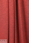 coral/navy marled rayon blend jersey 4-way 1.5 yd