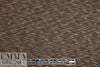 NY designer nutmeg/espresso variegated ponte 1.875 yds