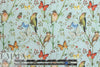 Dutch Oeko-Tex cotton poplin - backyard aqua