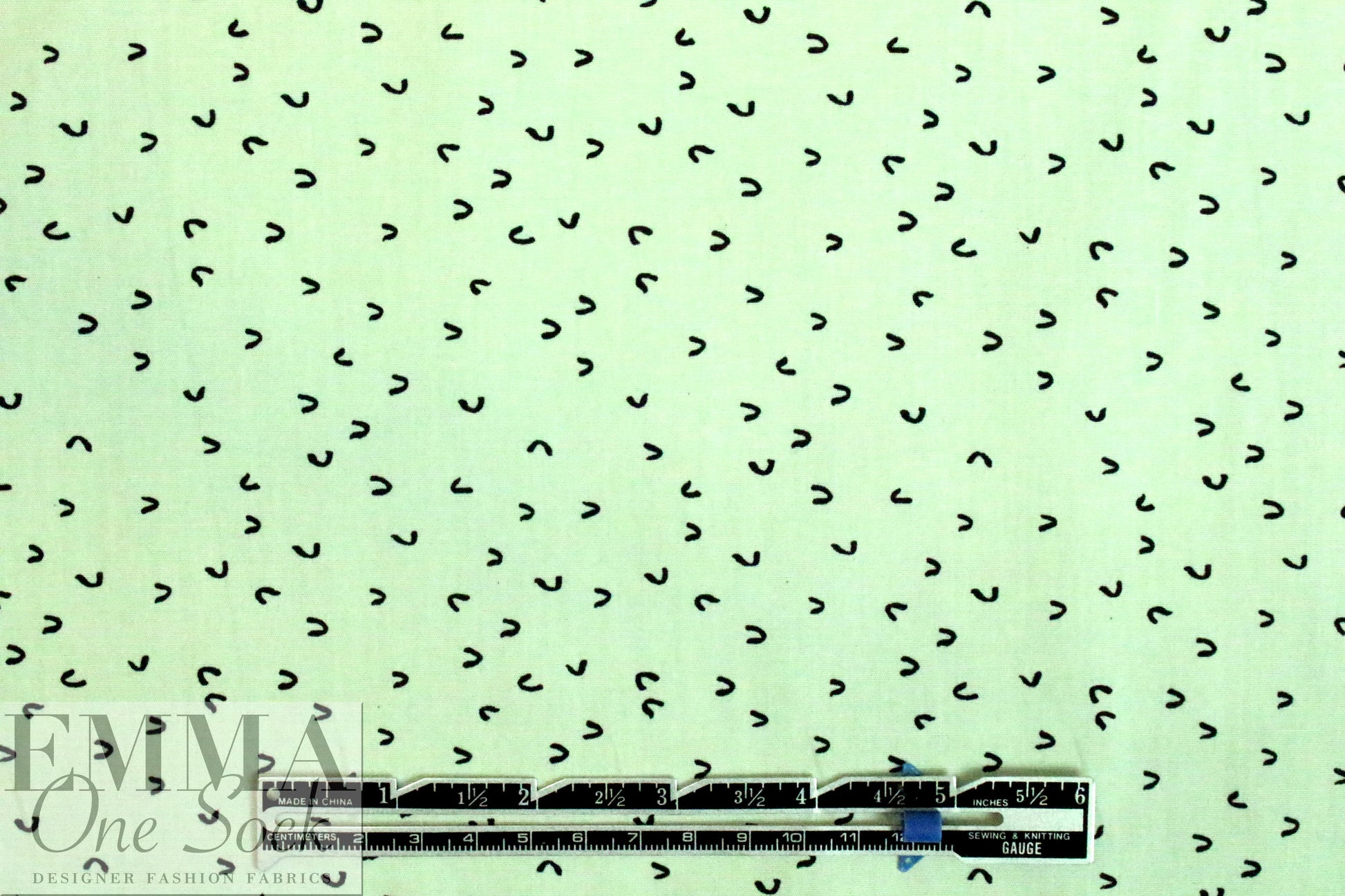 Dutch Oekotex cotton poplin - mint 'c'