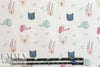 Dutch Oekotex cotton poplin for masks - animals-A