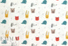 Dutch Oeko-Tex cotton poplin for masks - animals-C