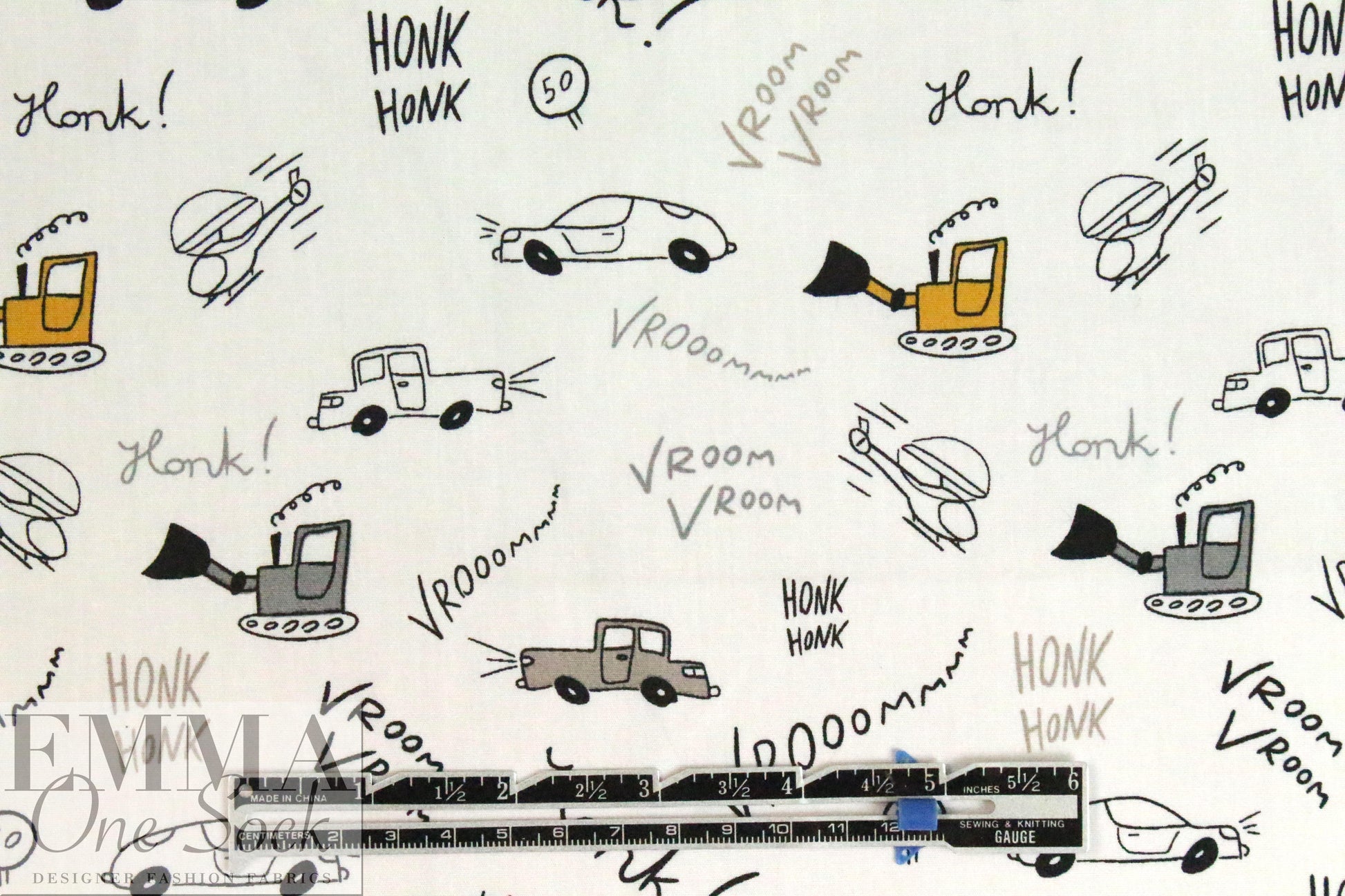 Dutch Oeko-Tex cotton poplin - Vrooom