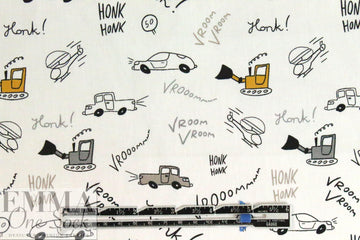 Dutch Oeko-Tex cotton poplin - Vrooom