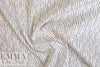 Dutch Oekotex cotton poplin for masks - white dash .625 yds