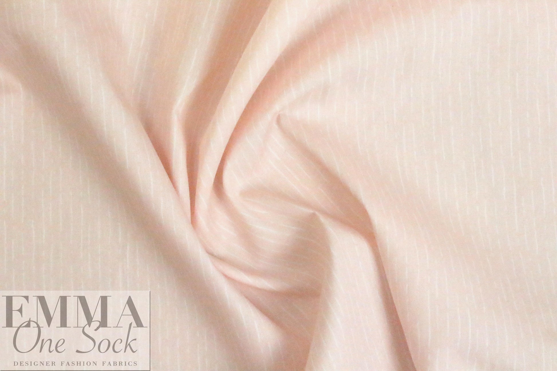 Dutch Oekotex cotton poplin for masks - pink blush dash