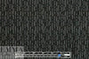 Dutch Oekotex cotton poplin for masks - black dash .5 yds