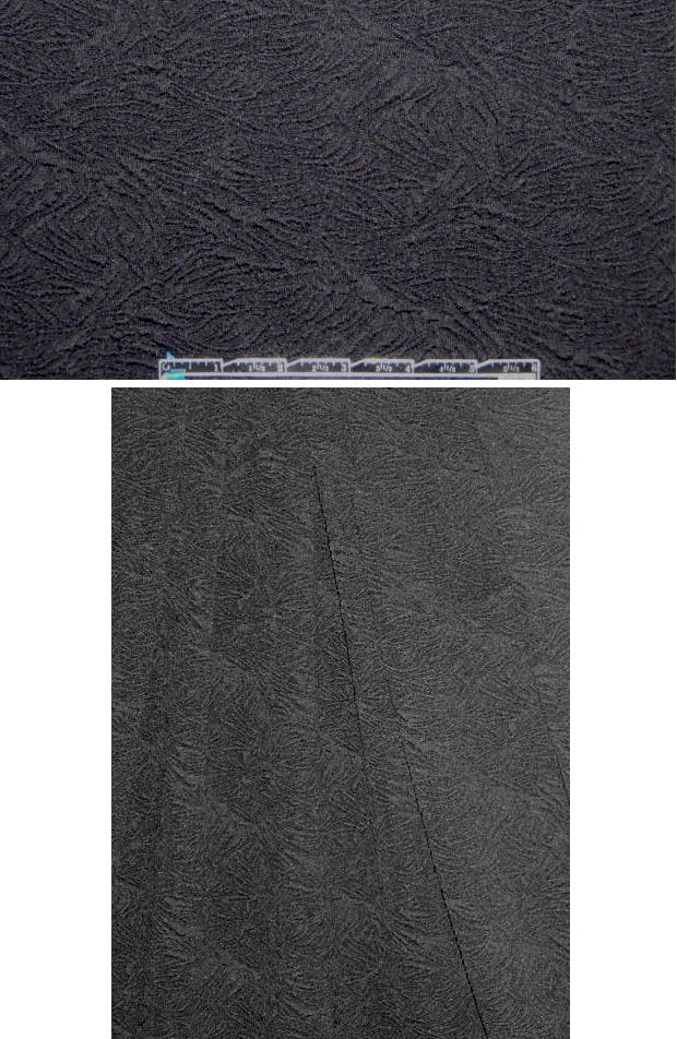 David M. black textured matelasse knit