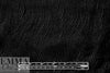 CA designer wavy plisse stretch matelasse' - black 1.5 yd