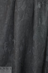 Italian viscose blend black matelasse brocade 2.25 yds
