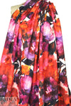 Carmen Marc Va1vo painterly floral matte hybrid 1.625 yd