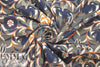 Italian tangerine/navy/army floral matte hybrid