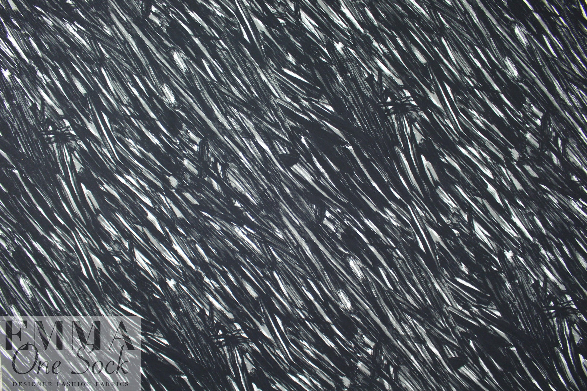 Mi11y diagonal abstract viscose 'matte hybrid' - gray