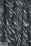 Mi11y diagonal abstract viscose 'matte hybrid' - gray 1.875 yds