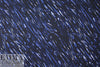 Mi11y diagonal abstract viscose 'matte hybrid' - navy 1.33 yds
