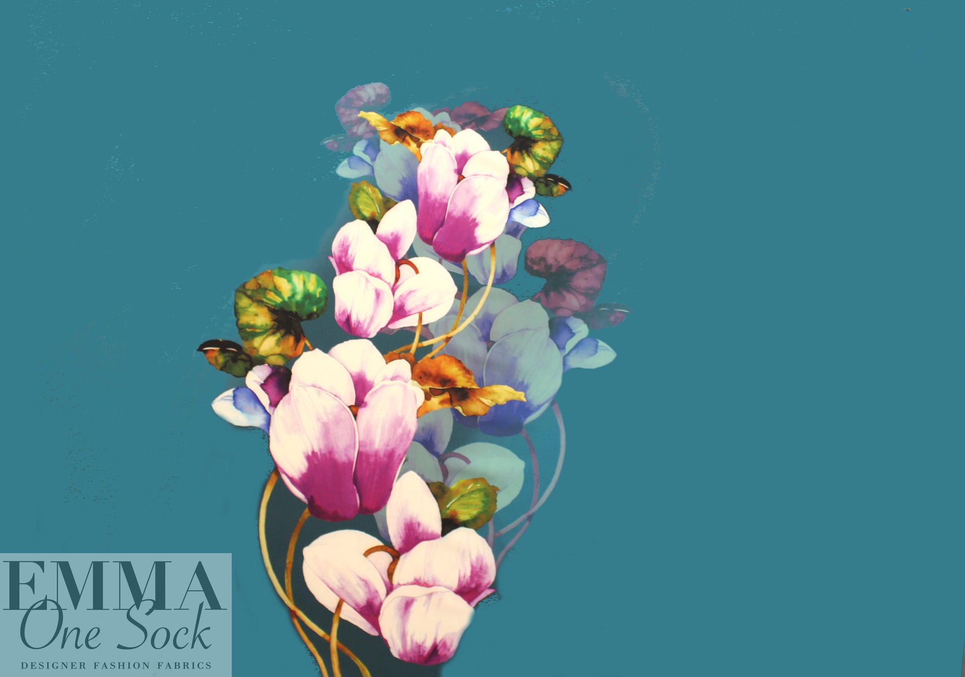 Trin@ Turk painterly motif panel matte hybrid