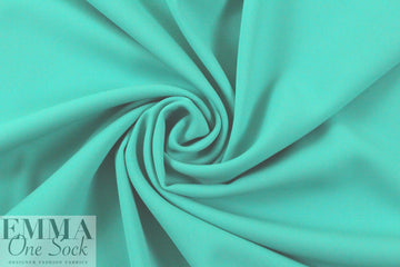 hi-tech stretch crepe 'matte hybrid' - aquamarine  2.25 yd