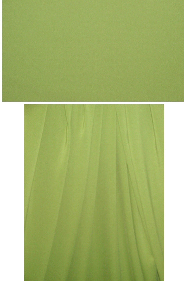 hi-tech stretch crepe 'matte hybrid' - avocado 2 yds