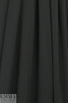 hi-tech stretch crepe 'matte hybrid' - black 2.75 yds
