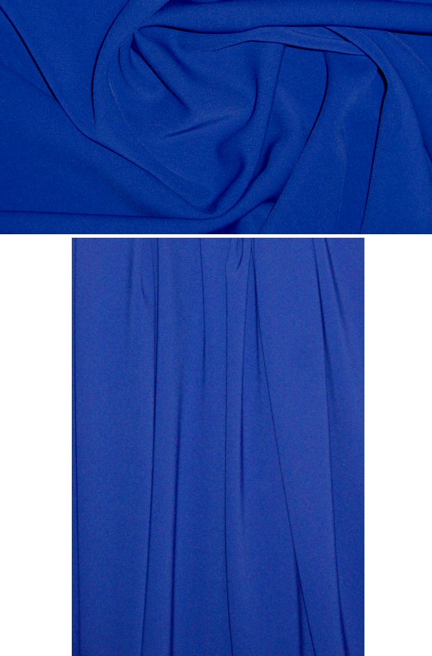 'matte hybrid' - blueberry 1.125 yds **FLAW**