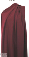 hi-tech stretch crepe 'matte hybrid' - bordeaux 1.125 yds