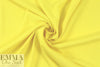 hi-tech stretch crepe 'matte hybrid' - canary 2.5 yd
