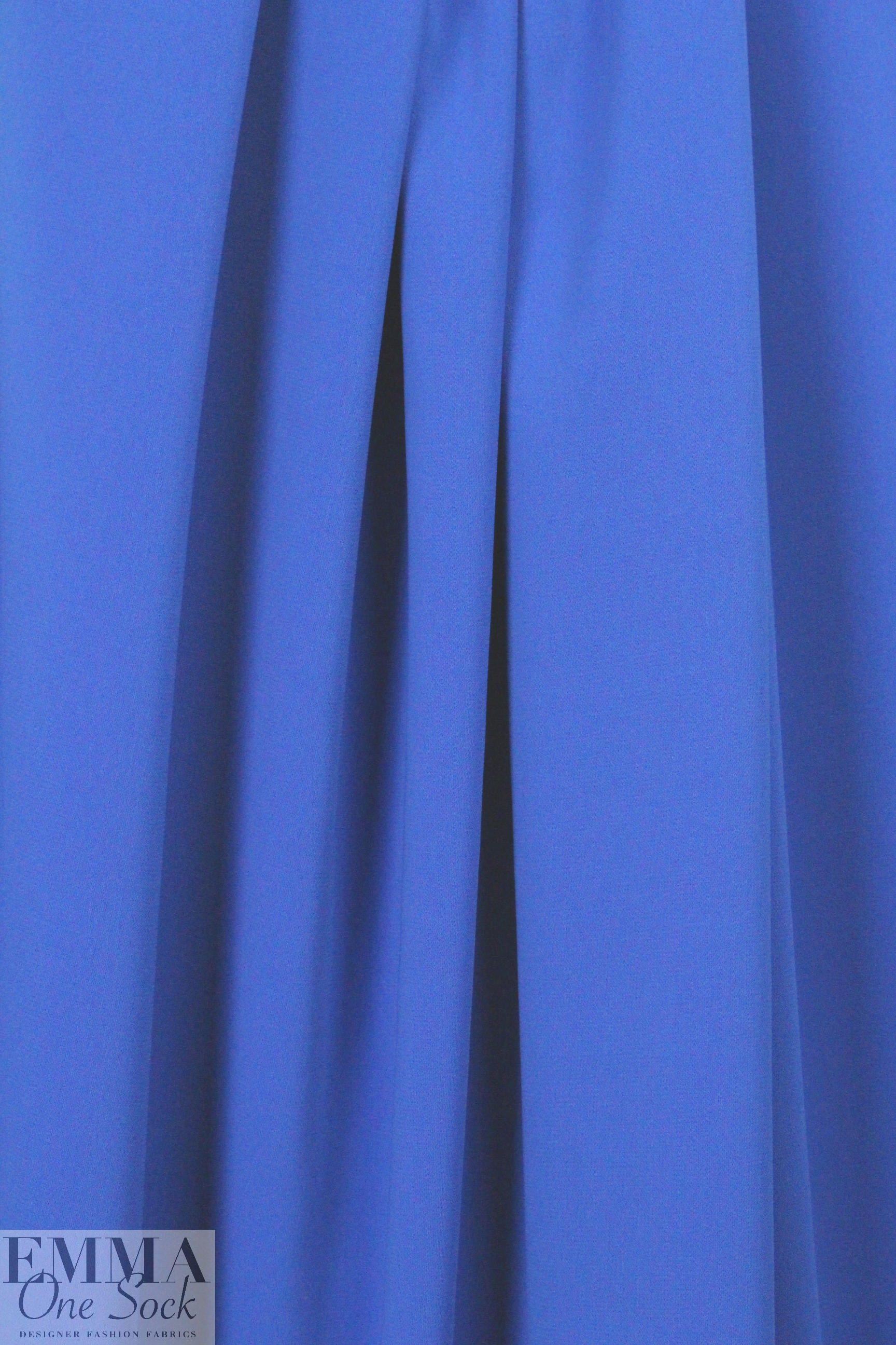 hi-tech stretch crepe 'matte hybrid' - cobalt