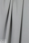 hi-tech stretch crepe 'matte hybrid' - dove gray 1.5 yds