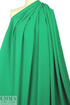 hi-tech stretch crepe 'matte hybrid' - emerald 1.75 yd