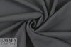 hi-tech stretch crepe 'matte hybrid' - graphite .5 yds