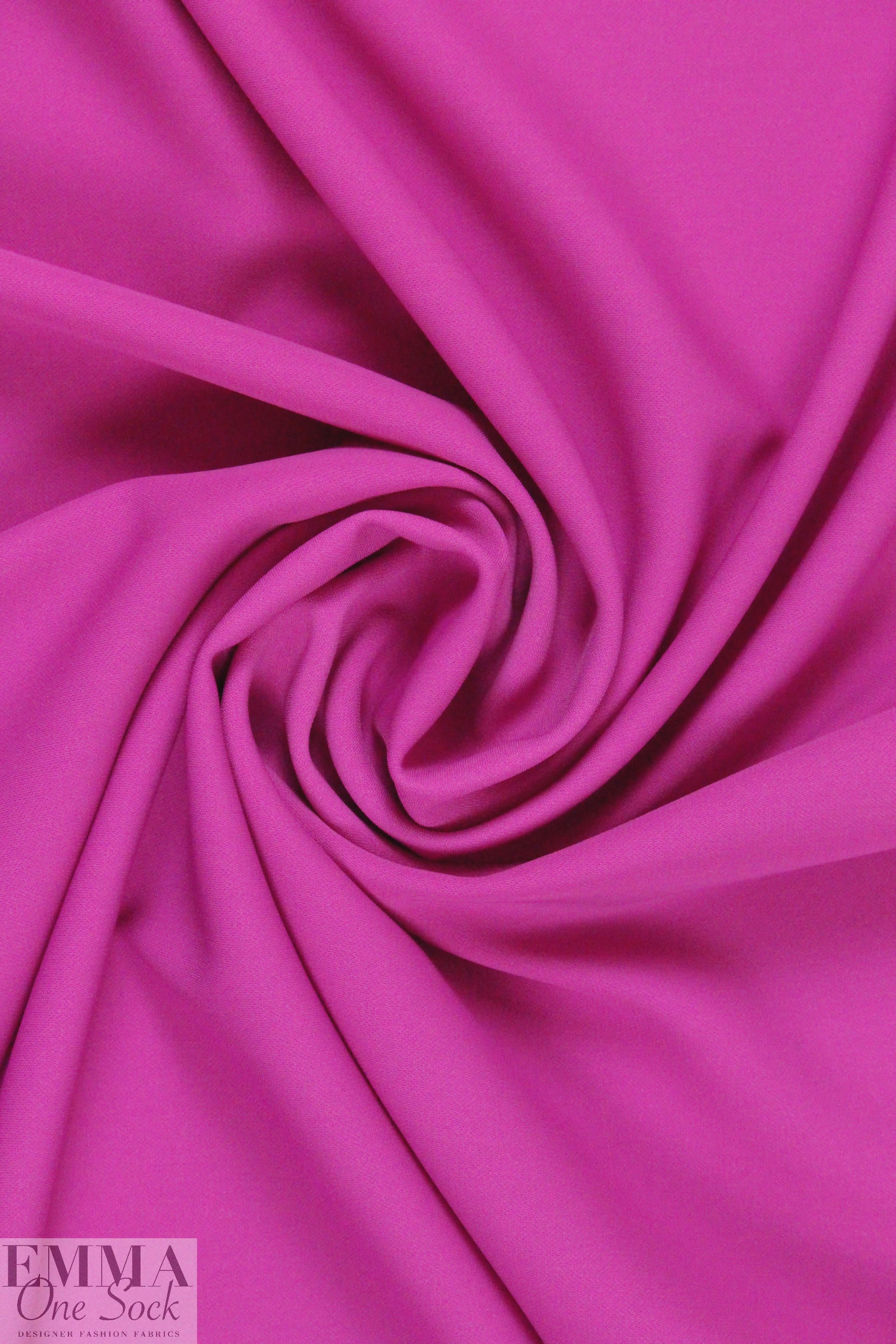 hi-tech stretch crepe 'matte hybrid' - hot pink 1.25 yds