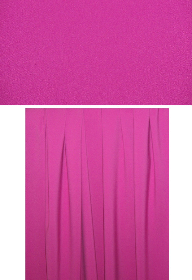 hi-tech stretch crepe 'matte hybrid' - hot pink 2 yd
