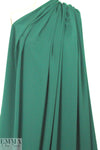 hi-tech stretch crepe 'matte hybrid' - hunter .875 yds