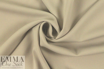 hi-tech stretch crepe 'matte hybrid' - khaki 1.25 yds