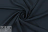 hi-tech stretch crepe 'matte hybrid' - navy 1 yard