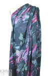 NY designer painterly floral matte hybrid