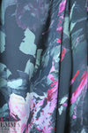 NY designer painterly floral matte hybrid