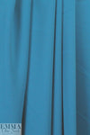 hi-tech stretch crepe 'matte hybrid' - peacock 2.5 yd