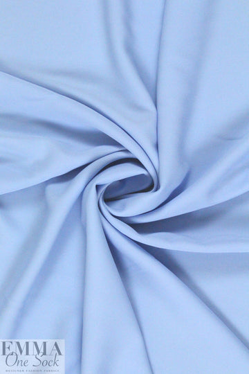 hi-tech stretch crepe 'matte hybrid' - periwinkle 1.125 yds
