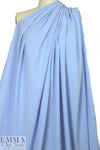 hi-tech stretch crepe 'matte hybrid' - periwinkle 1.125 yds