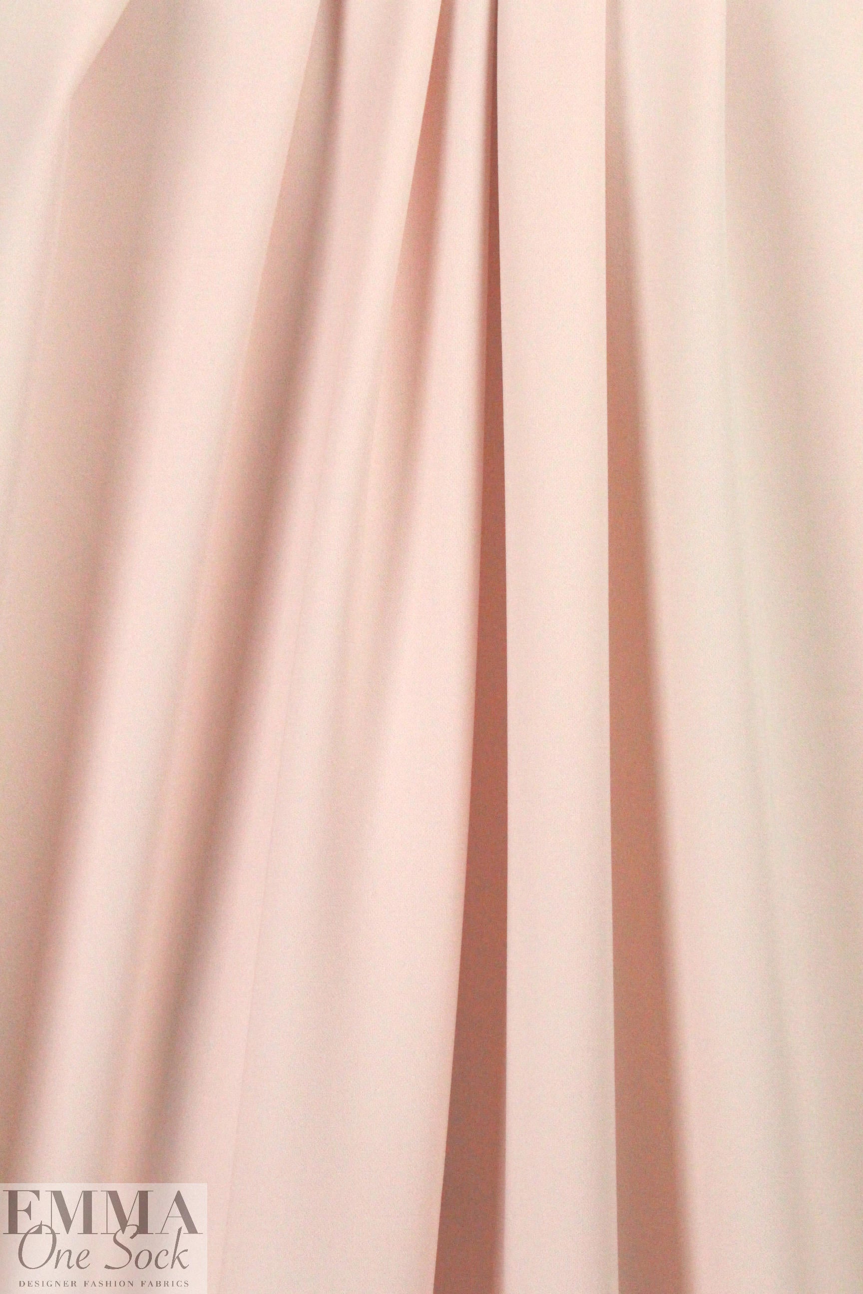 hi-tech stretch crepe 'matte hybrid' - pink blush 1.625 yd