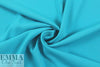 hi-tech stretch crepe 'matte hybrid' - turquoise