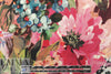 Italian 'English garden' floral matte jersey knit