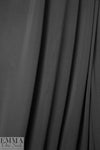 NY designer top quality rayon matte jersey - black
