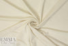 NY designer top quality rayon matte jersey - ivory 1.25 yds