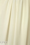NY designer top quality rayon matte jersey - ivory
