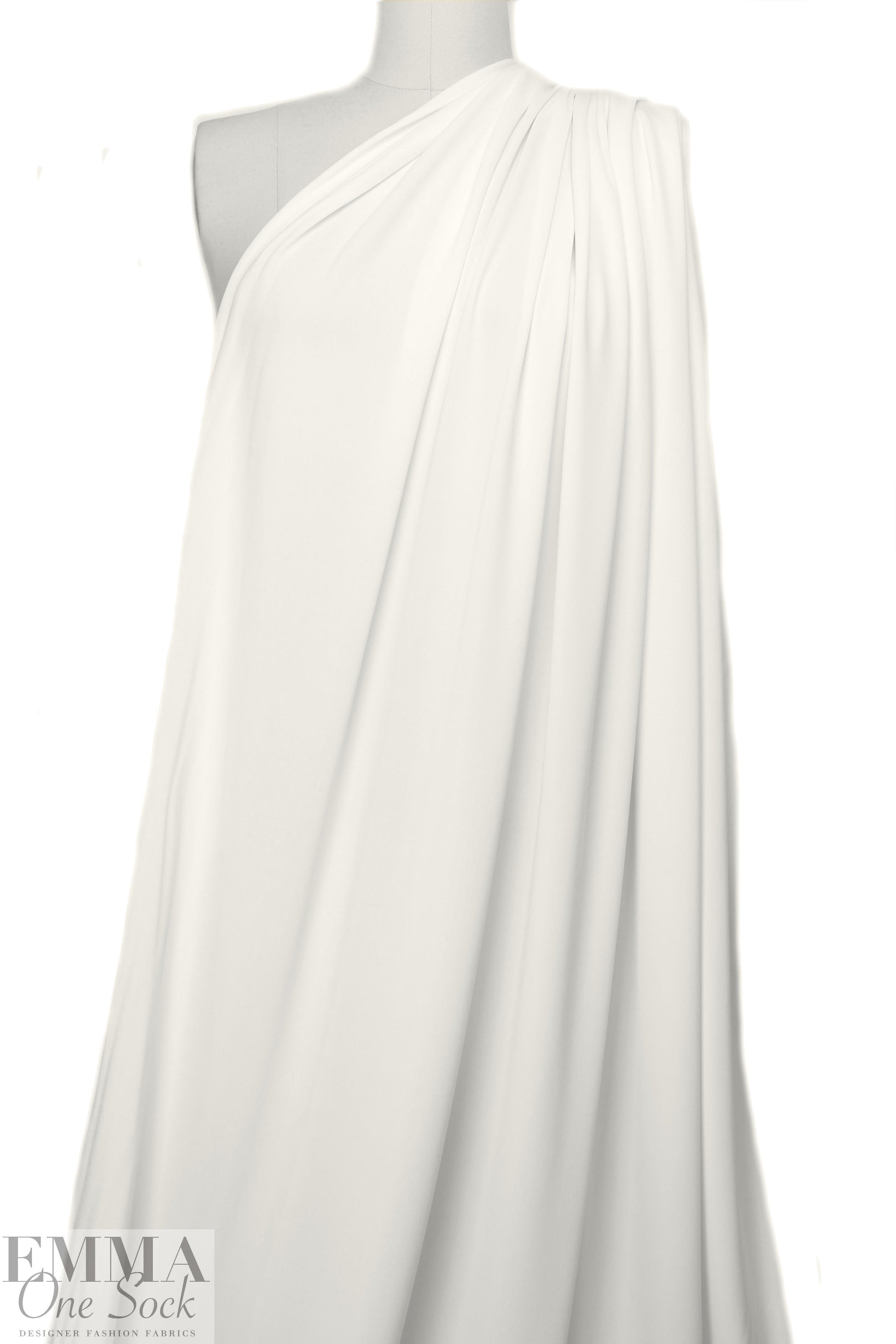NY designer top quality rayon matte jersey - lt. cream .66 yds