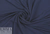 famous designer matte jersey knit - dark navy