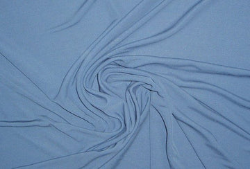 Italian rayon matte jersey - dusty denim 1.75 yds