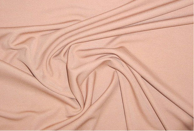 Italian rayon matte jersey - dusty blush